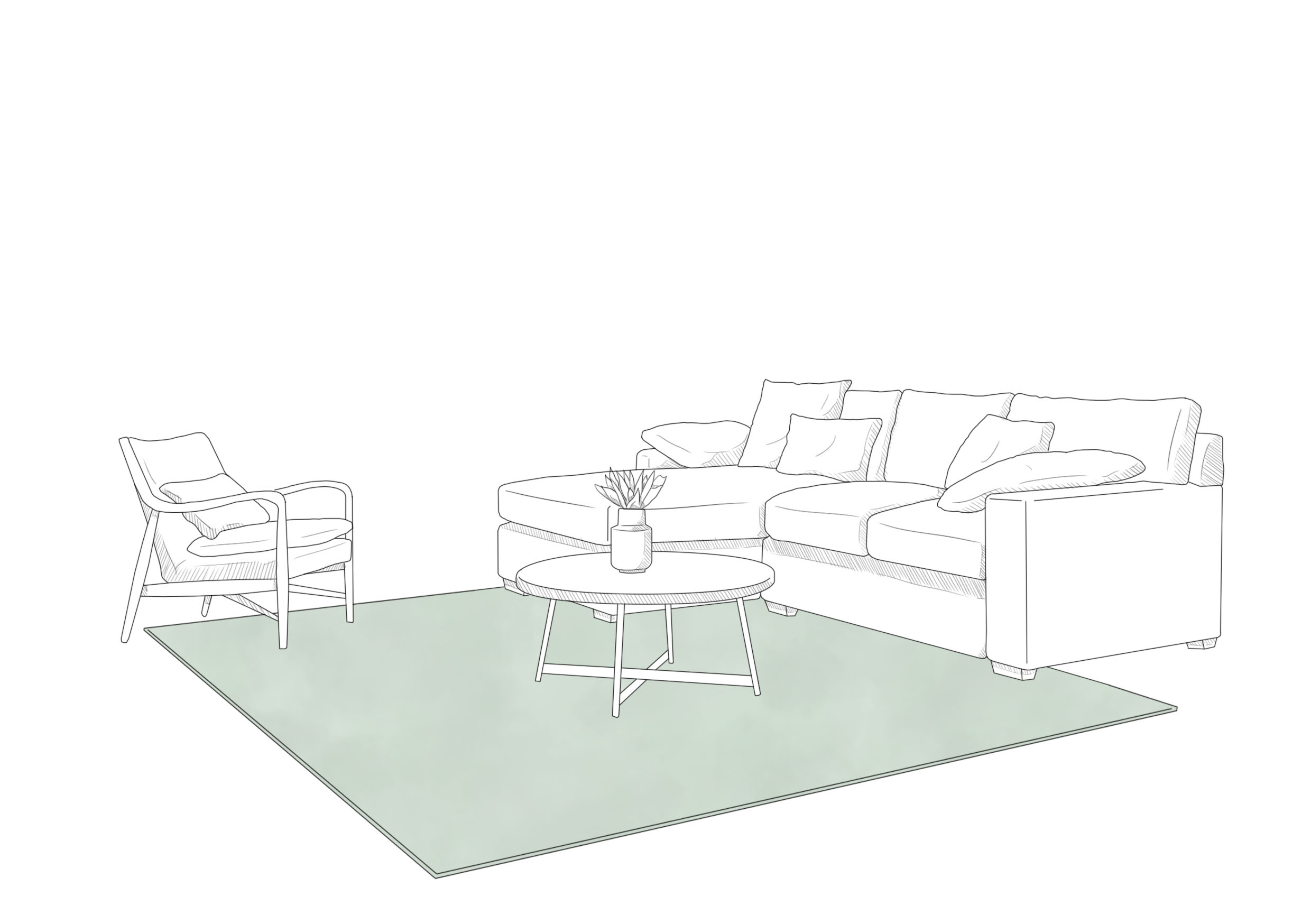 Living Room Layout III